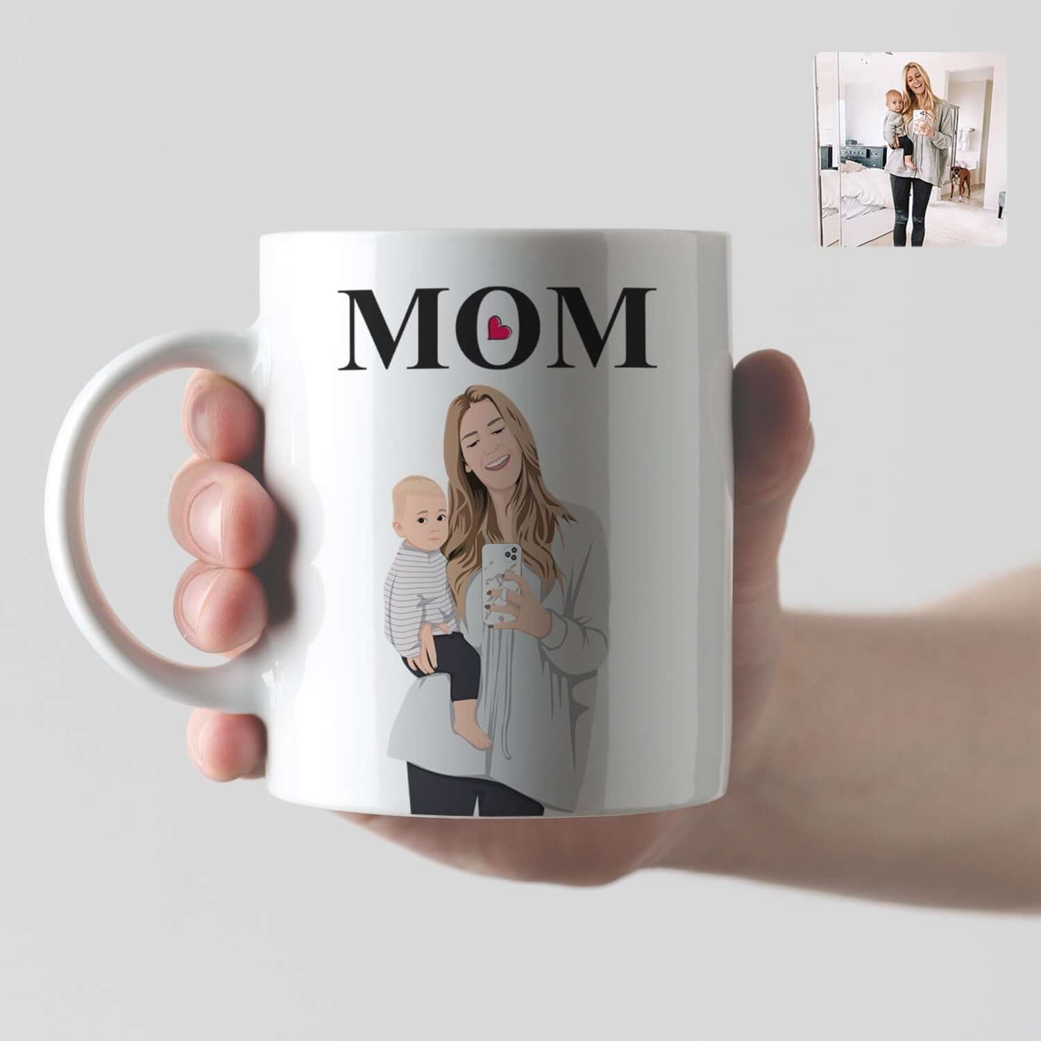 Custom Mom Mug - Luxtopaz