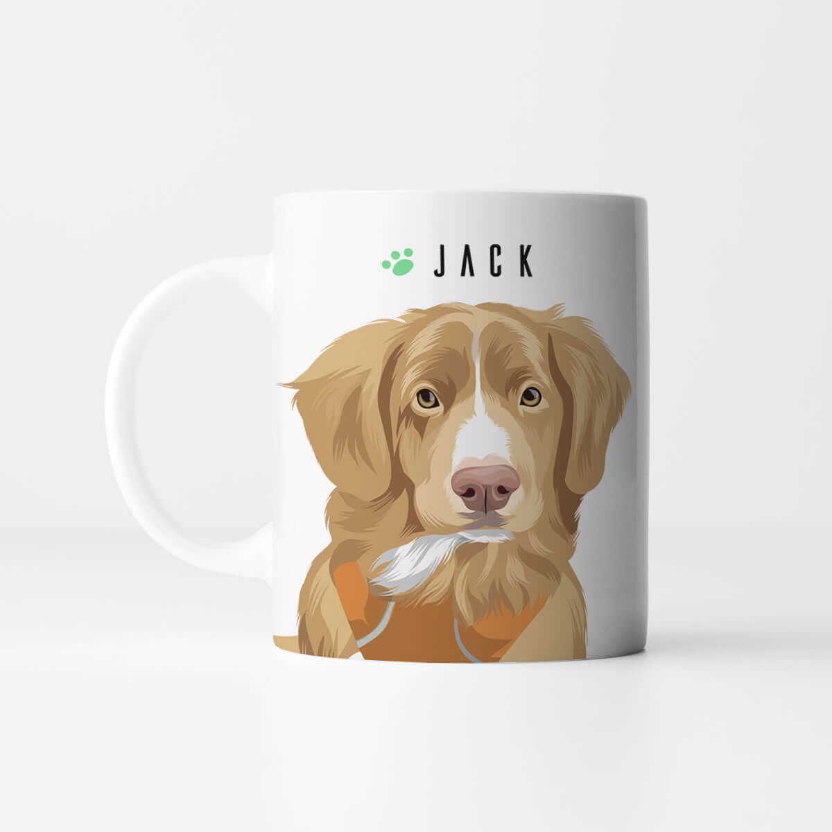 Pet Portrait Mug Personalized - Luxtopaz