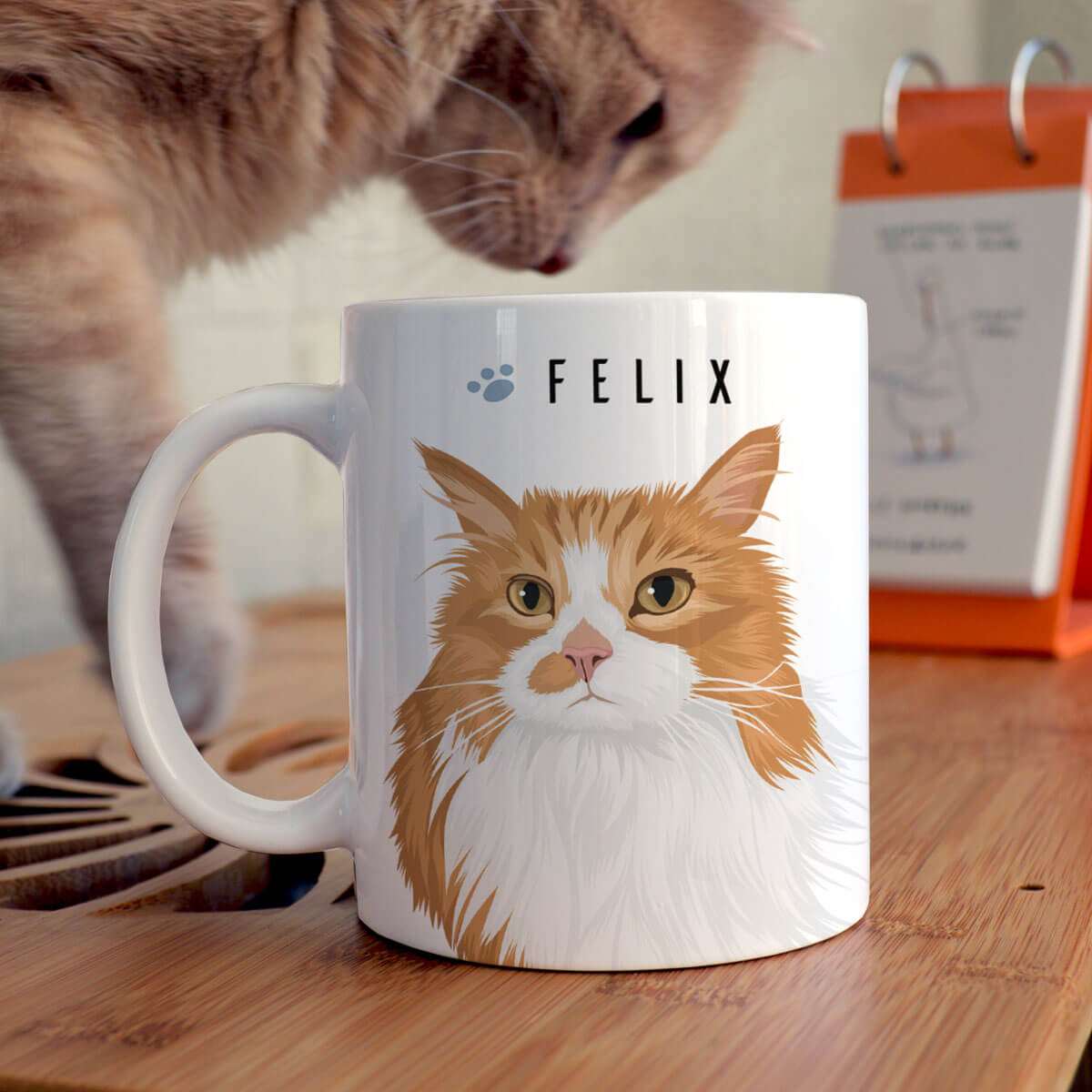 Custom Cat Mug - Luxtopaz