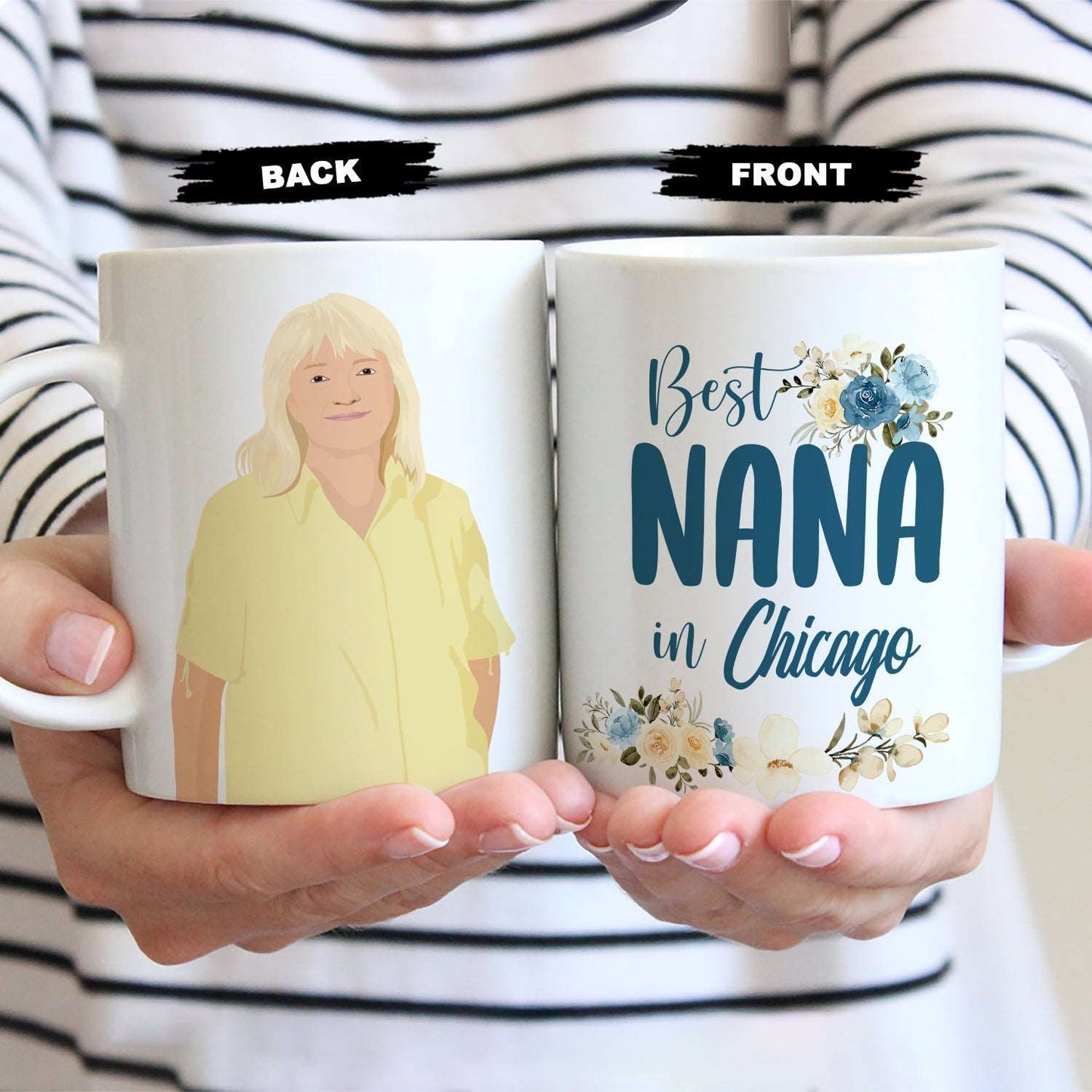 Personalized Nana Mug - Luxtopaz