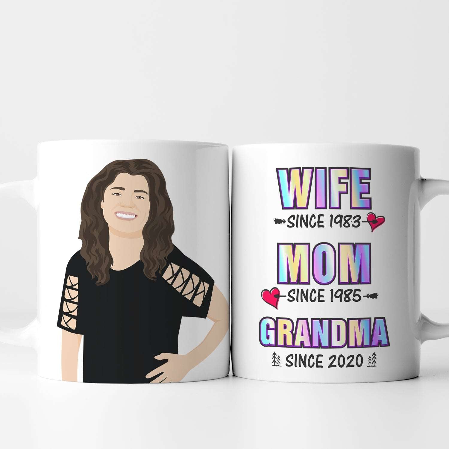 Personalized Mom Mug - Luxtopaz