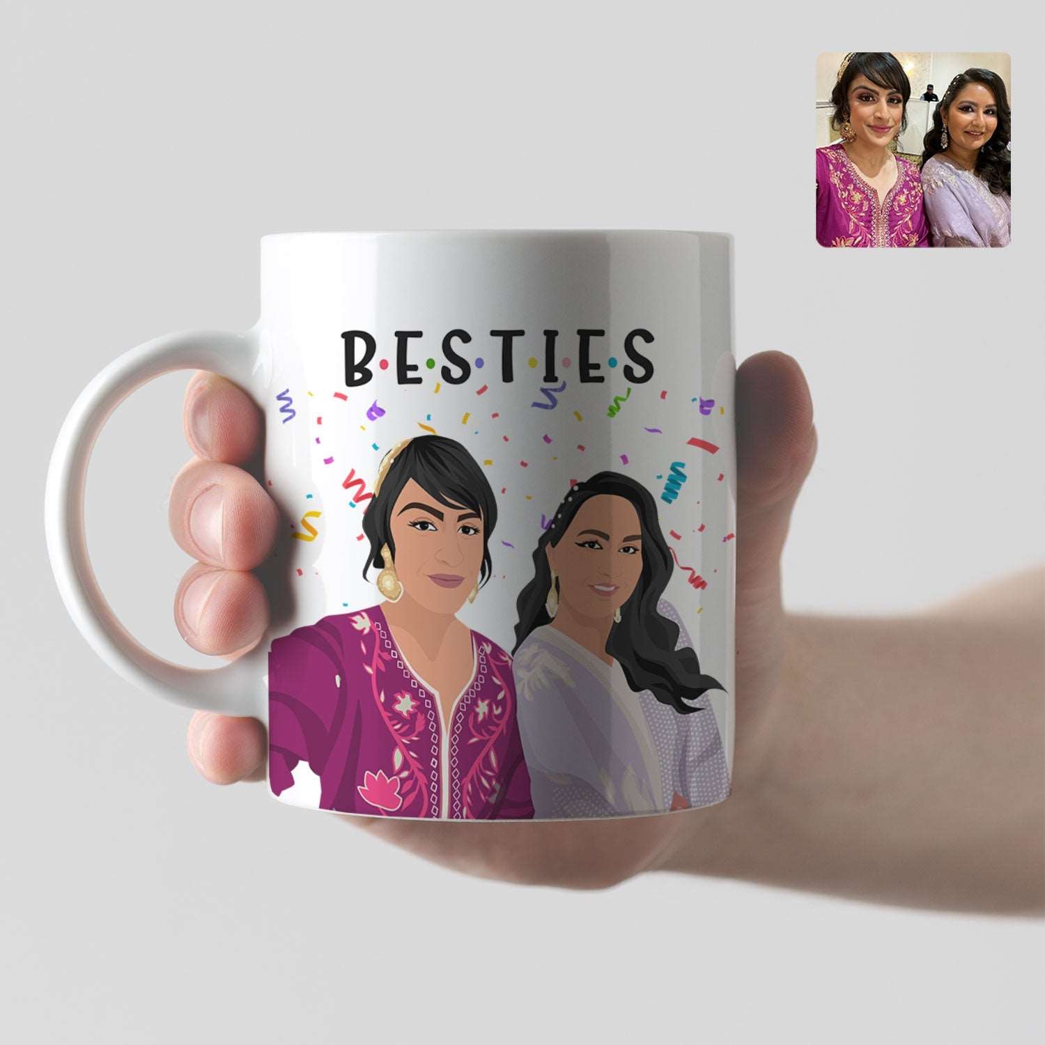 Personalized Friendship Mug - Luxtopaz