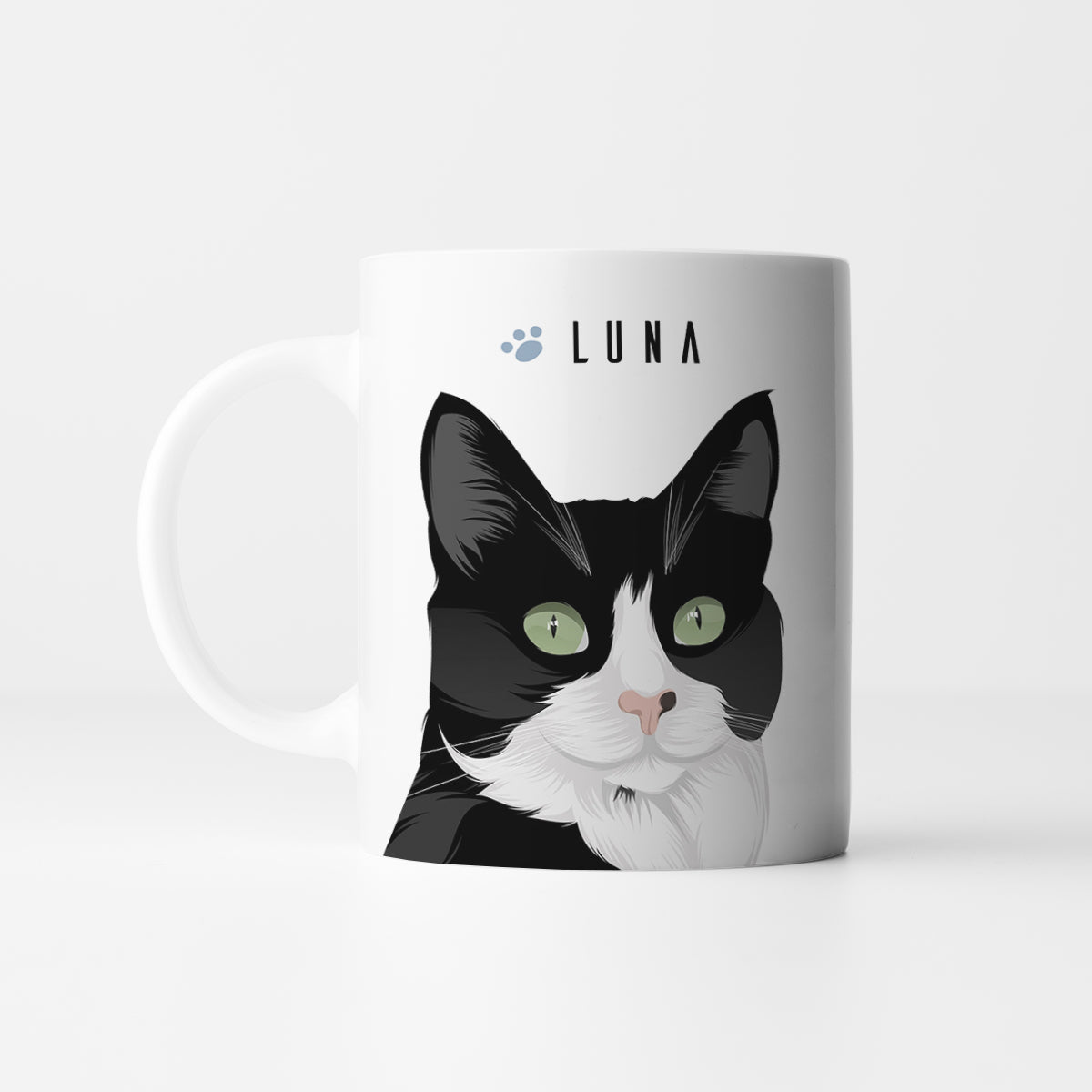 Custom Cat Mug - Luxtopaz