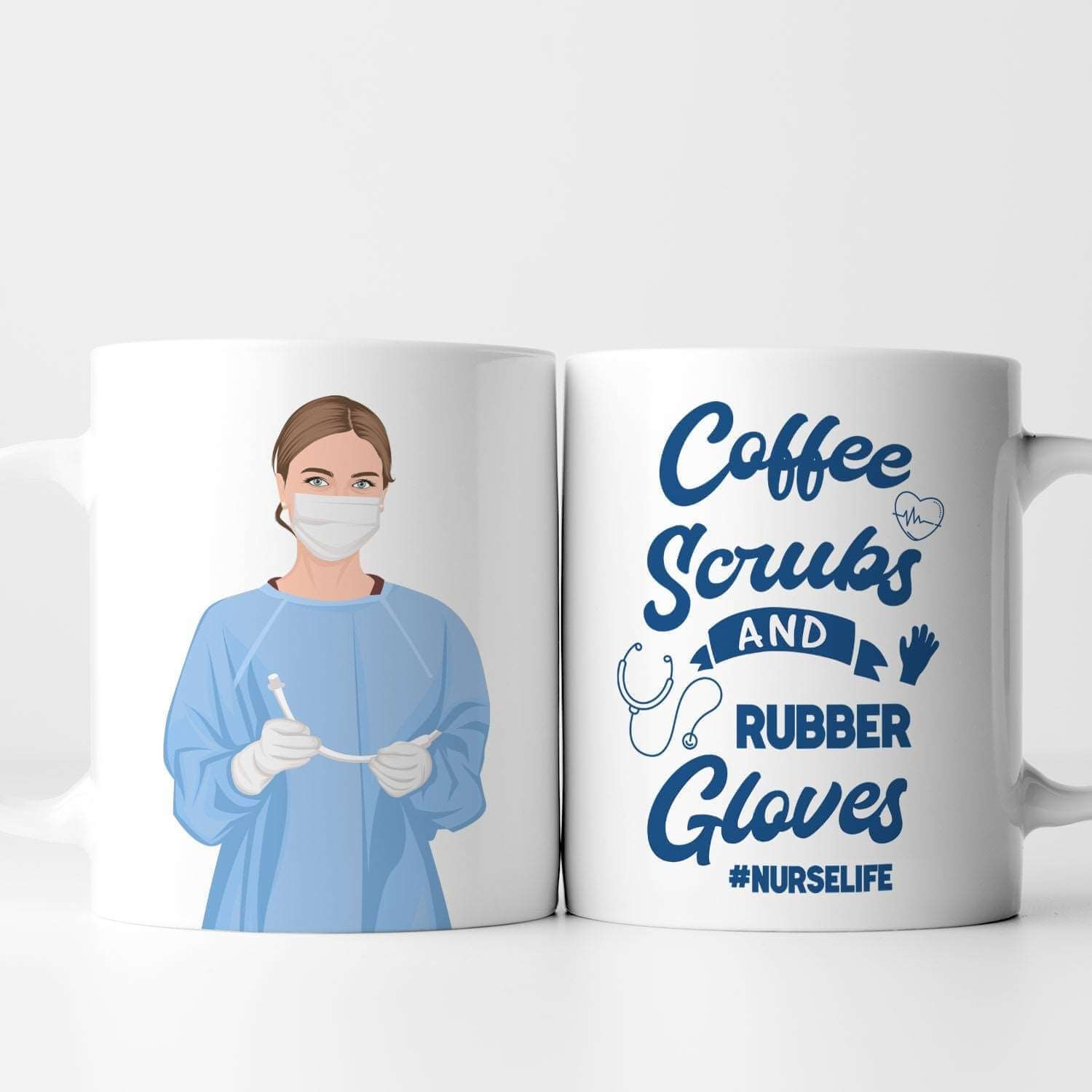 Personalized Nurse Mug - Luxtopaz