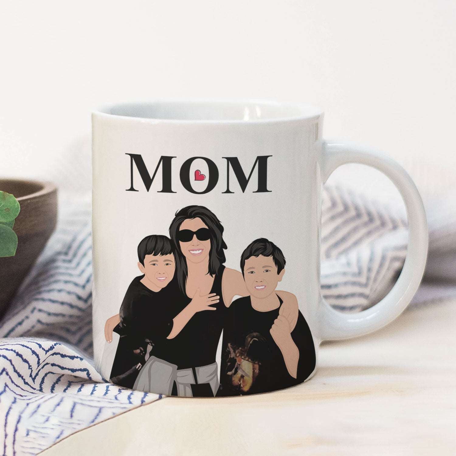 Custom Mom Mug - Luxtopaz