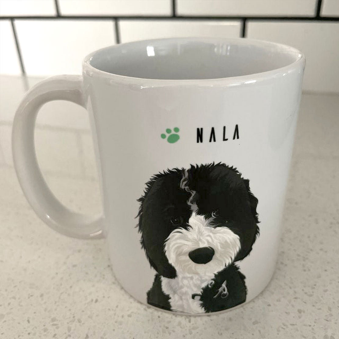 Pet Portrait Mug Personalized - Luxtopaz